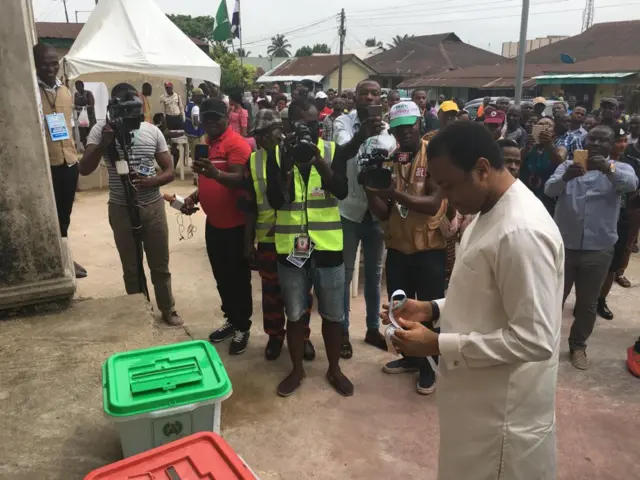 SDP candidate Donald Duke