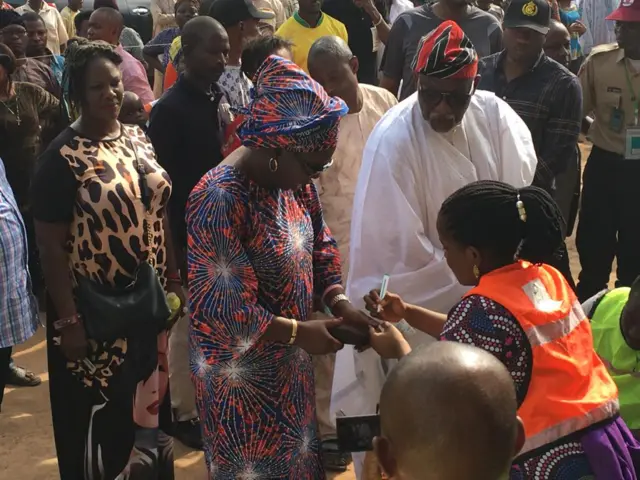 Rotimi Akeredolu ati iyawo rẹ