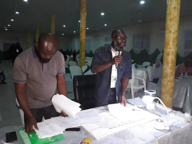 Returning officer- Prof, Asari Enya