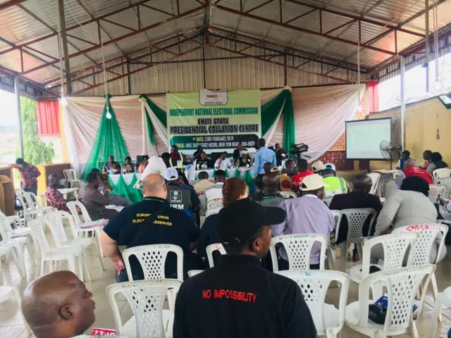 Akojọpọ esi ibo n lọ lọwọ