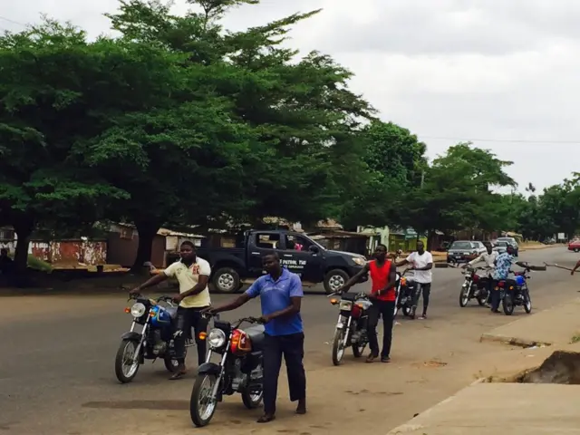 Okada riders