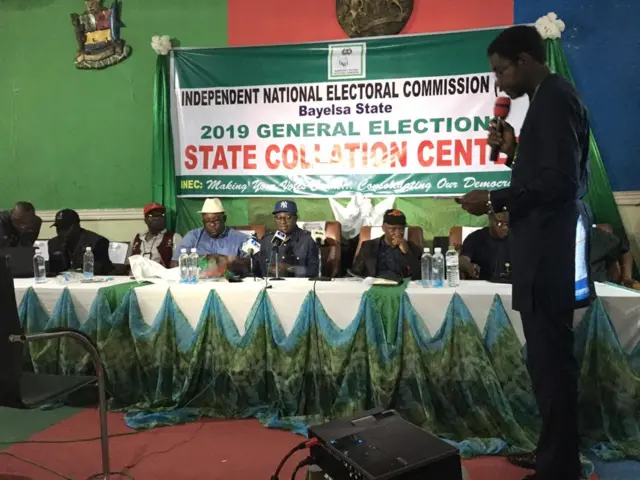 INEC Collation Centre for Bayelsa