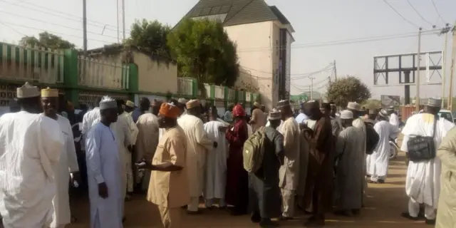 Aworan iwaju ileeṣẹ Inec ni ipinlẹ Kano