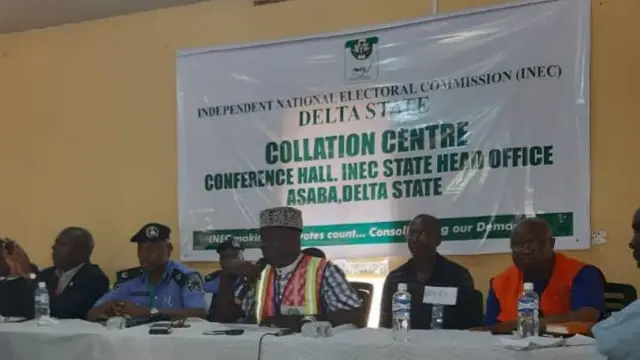 INEC State Collation Officer for Presidential Election Prof. Seth Accra-Jaja