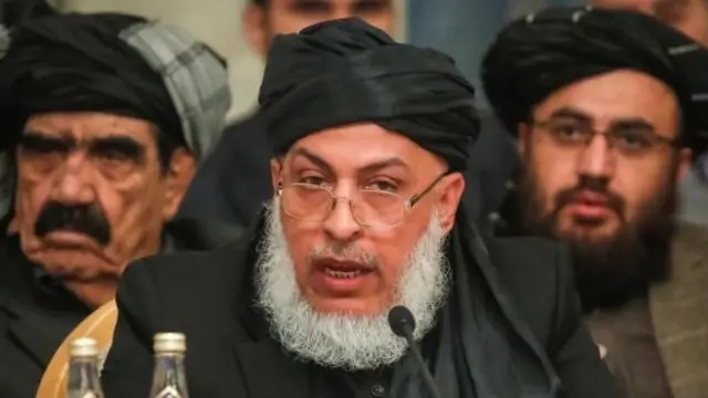 عباس استانکزی، رئیس هیات طالبان در نشست مسکو