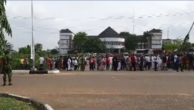 Ndị na-eme ngagharịiwe n'Abia