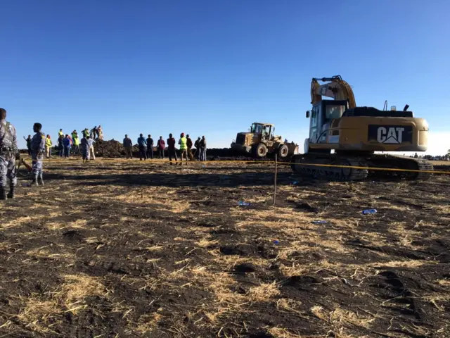 አደጋው የደረሰበት አካባቢ በምስል