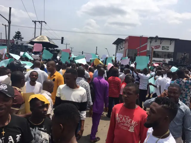 Port harcourt protest