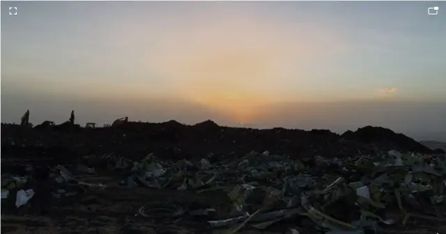 ጸሓይ ዕራርቦ ኣብ ቦታ ሓደጋ