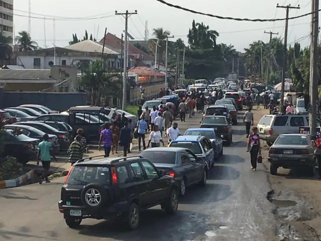 Hold-up dey don stand gidigba for Rivers State Capital