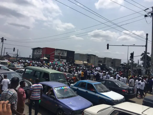 Port Harcourt portest