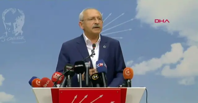 CHP Genel Başkanı Kemal Kılıçdaroğlu