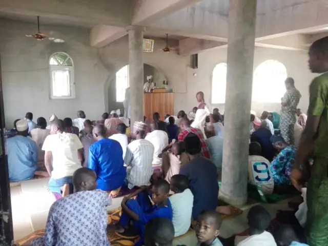 Àwọn mùsùlùmí ní mọ́ṣáláásí ní ìlú ILorin