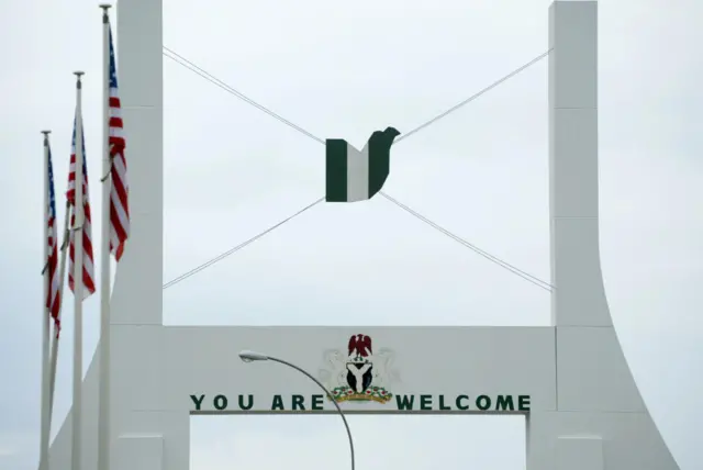 Di landmark to enta Abuja