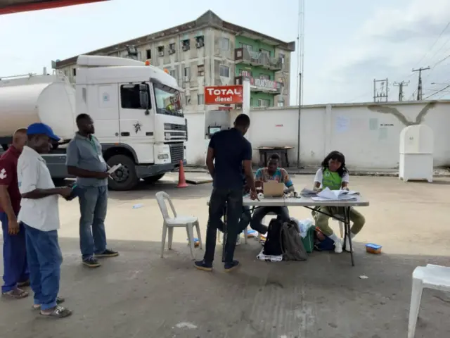 Dis na 'Total voting station'. Actual name na: Polling unit 23 ward 3, Ikeja LGA