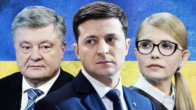 Порошенко, Зеленський, Тимошенко