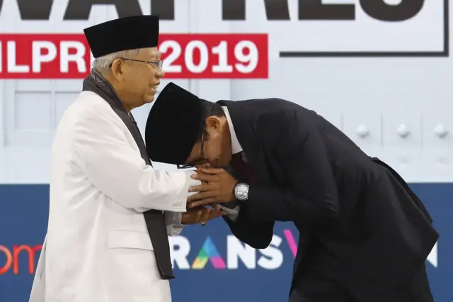 Ma'ruf Amin dan Sandiaga Uno