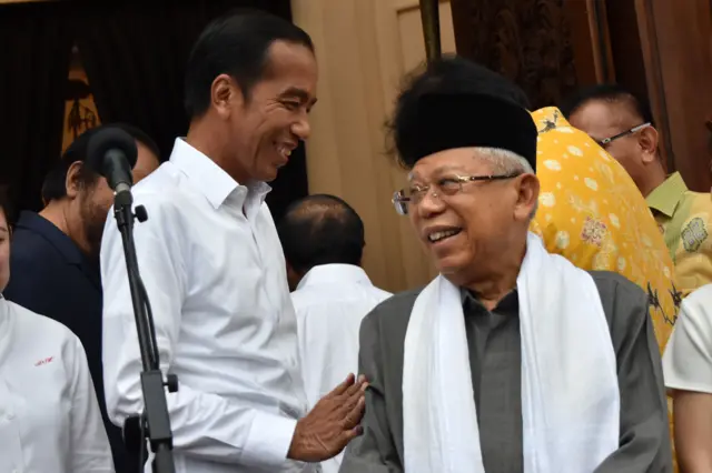 Joko Widodo dan Ma'ruf Amin