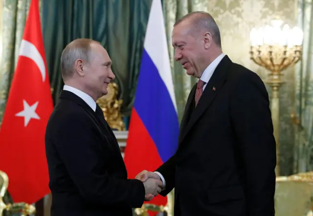 putin ve erdoğan