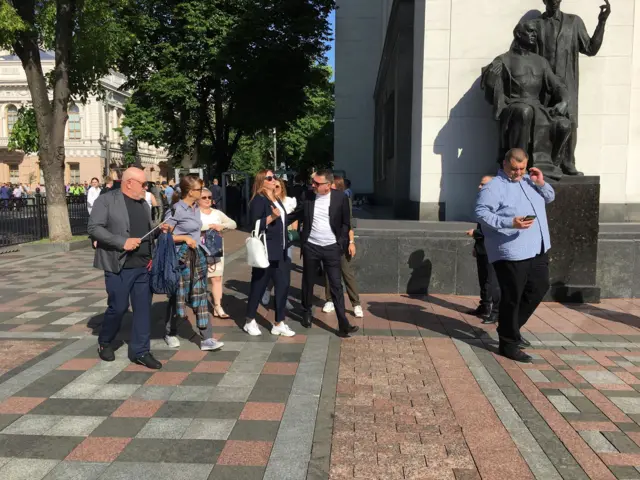квартал на інавгурації