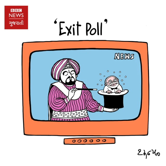 બીબીસી ગુજરાતીનું કાર્ટૂન