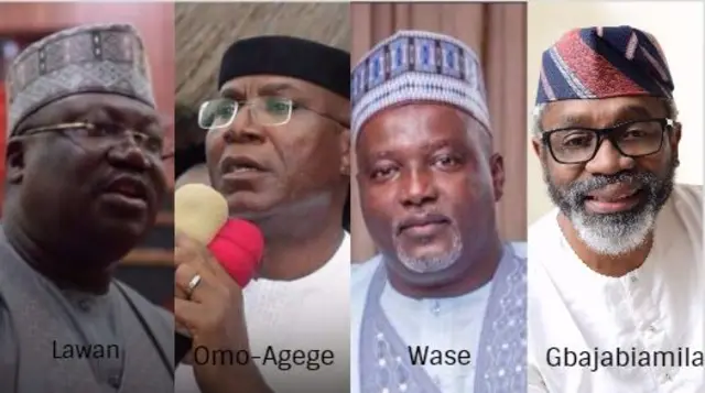 Lawan,Omo-Agege,Wase na Gbajabiamila