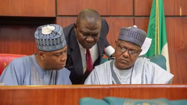 Leaders of di eight national assembly