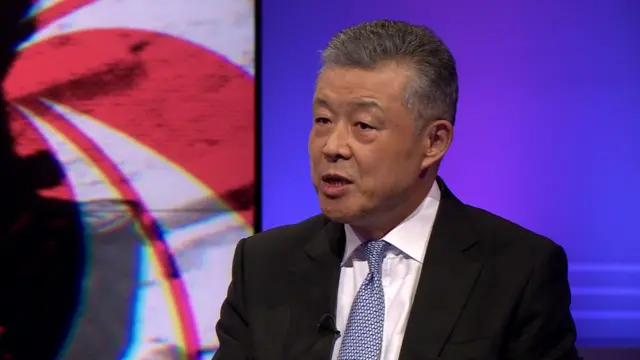 中国驻英国大使刘晓明