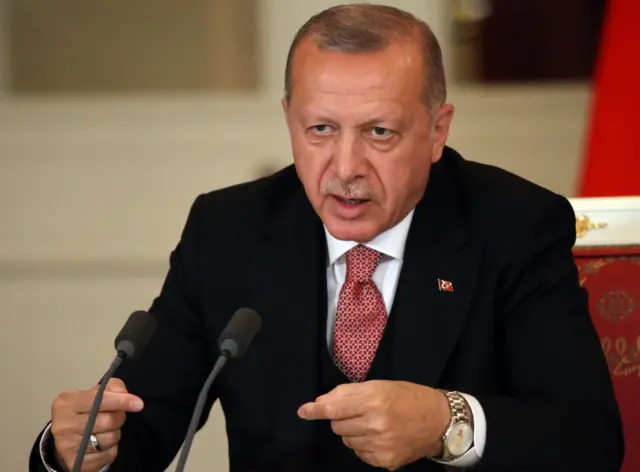 Erdoğan konuşuyor