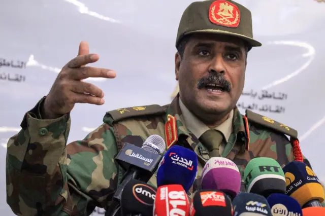 أحمد المسماري المتحدث باسم قوات شرق ليبيا