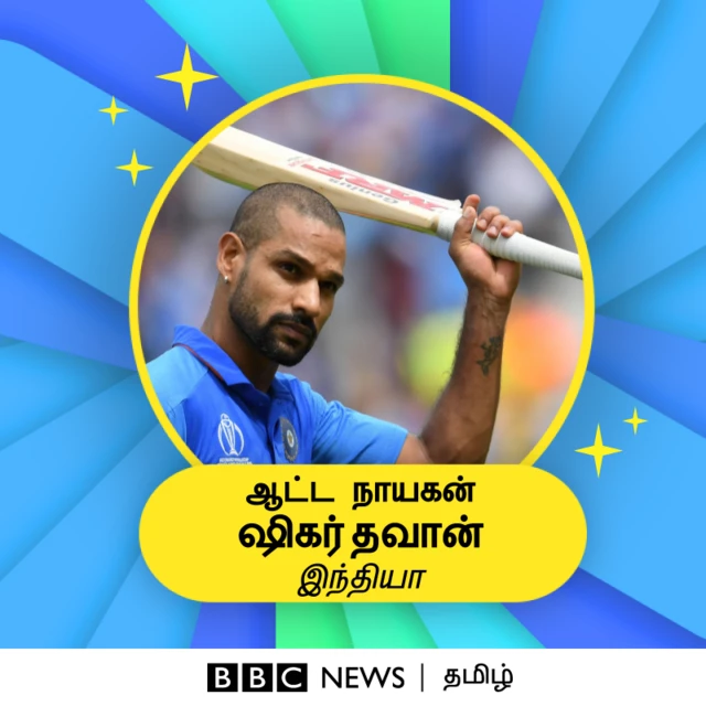 ஆட்ட நாயகன் - ஷிகர் தவான்