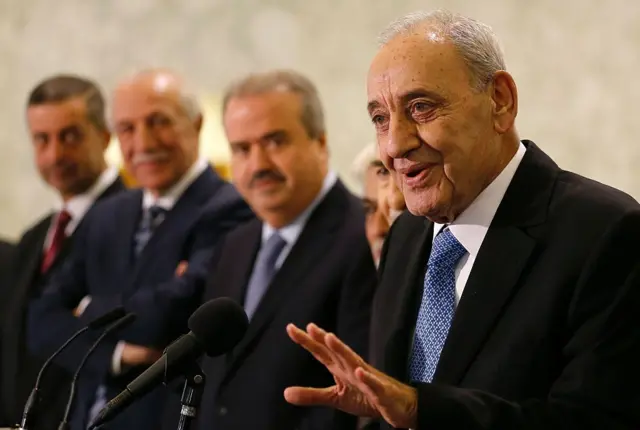 رئيس مجلس النواب اللبناني نبيه بري