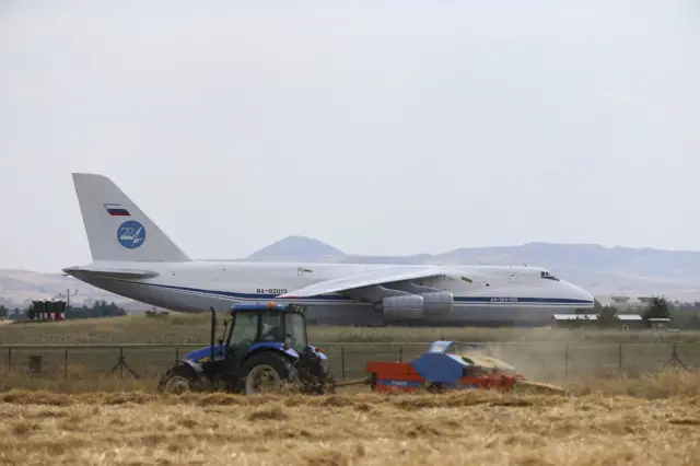 S-400 hava savunma sisteminin sevkiyatına dün de devam edilmişti