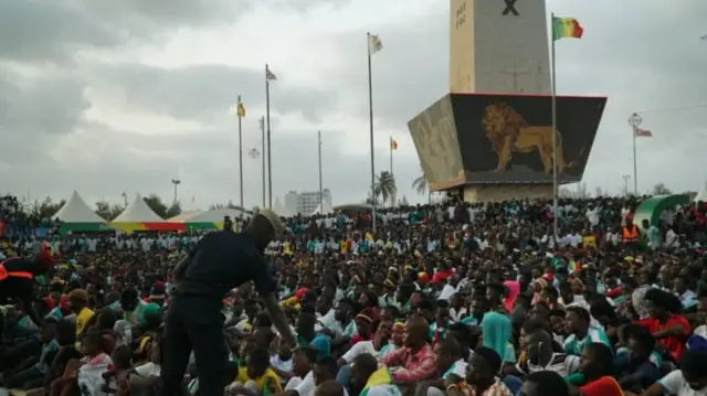 A Dakar, ambiance foot !