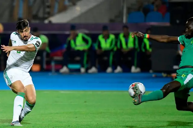 L'Algérie et le Sénégal sont opposés dans la finale de la CAN.