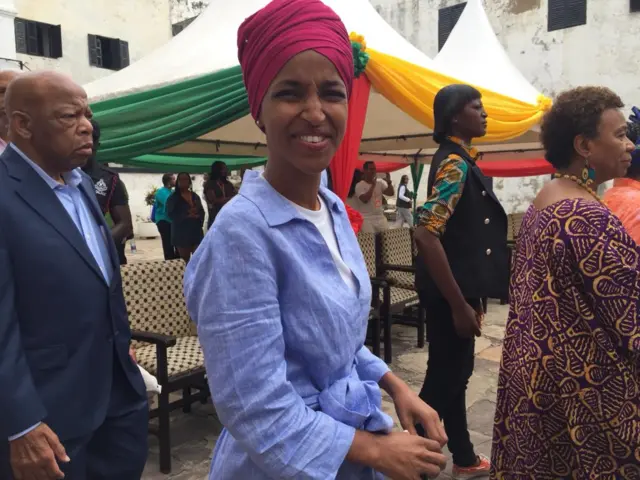 Ilhaan Cumar oo booqasho ku joogto dalka Ghana