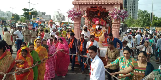 રાજકોટમાં જગન્નાથયાત્રા