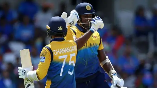 શ્રીલંકાના બેટ્સમેનની તસવીર