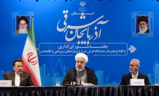 حسن روحانی در تبریز