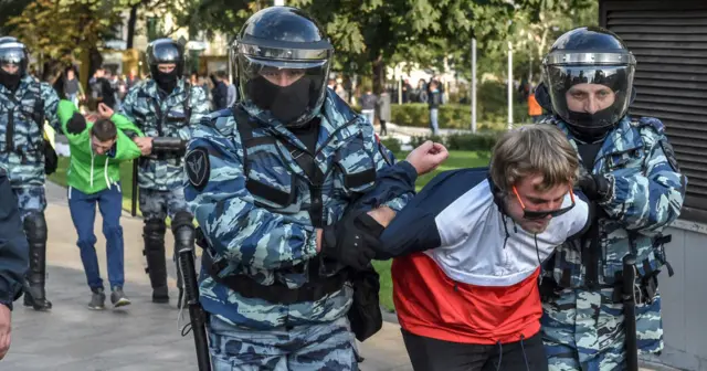 Задержания на Маросейке