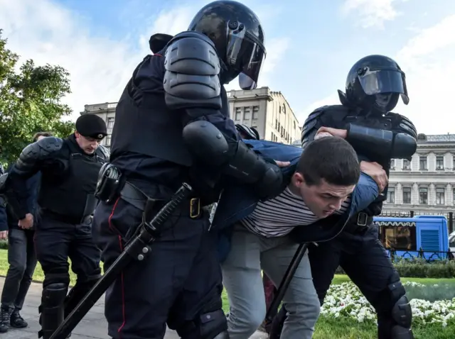 Задержания на Маросейке