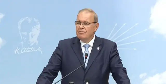 CHP Parti Sözcüsü Faik Öztrak