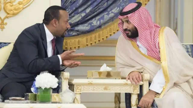 Ra'iisul wasaare Abiy iyo Maxamed Bin Salmaan
