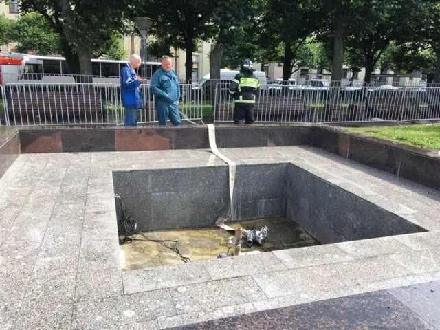 Фонтан в Питере