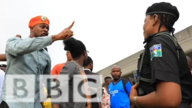 BBC Pidgin dey cover di August 5 Revolution Now protest across Nigeria.