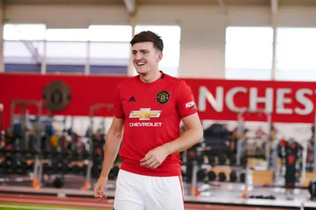 Beki mpya wa Man United Harry Maguire
