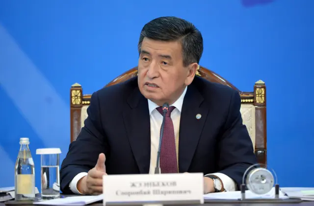 Президент Сооронбай Жээнбеков