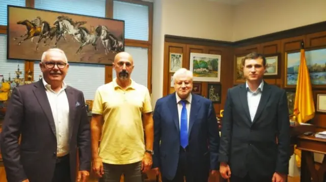 Соловьев на встрече