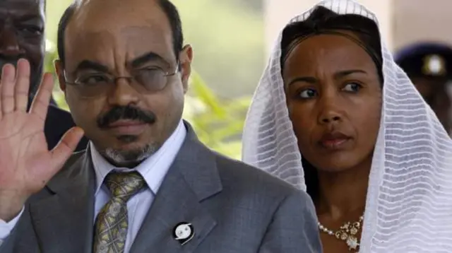 Meles Zenawi iyo xaaskiisa Azeb Mesfin waxay kamid ahaayeen jabhadihii TPLF