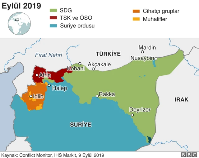 Eylül itibarıyla Suriye'de son durum